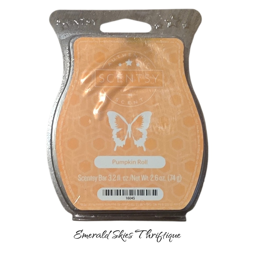 Scentsy pumpkin roll wax‎ bar melt free shipping